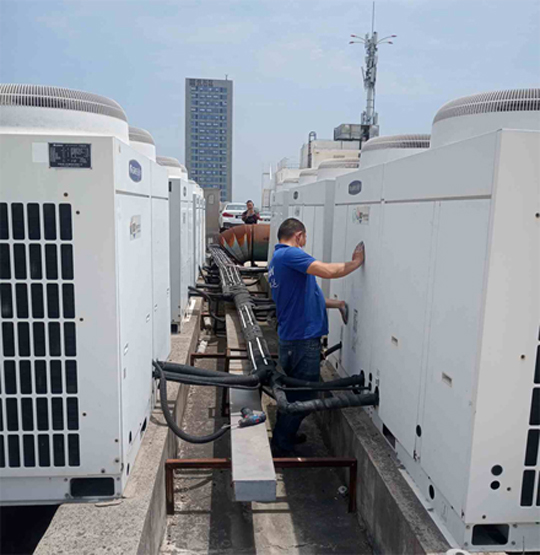 鄂托克旗中央空调制热和不制冷系统维修方法